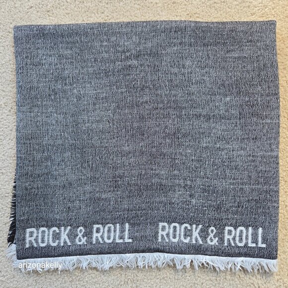 Saint & Sofia Rock & Roll Wool Blend Scarf - Picture 4 of 8